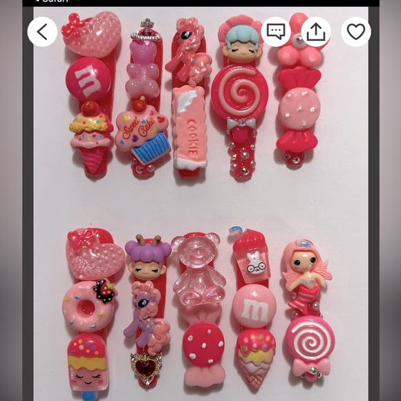 Hand Crafted Other - Kawaii Press on Nails